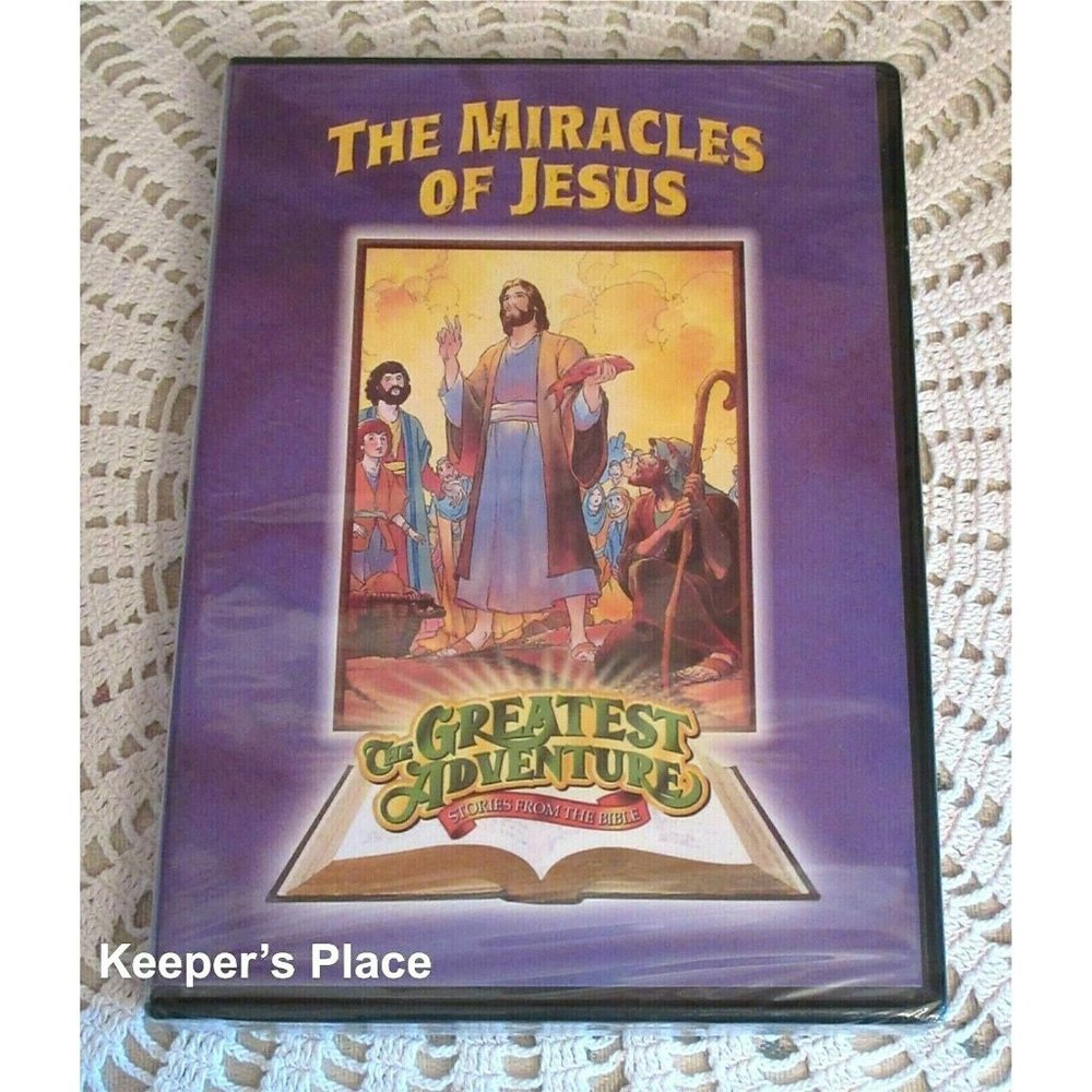 The Miracles Of Jesus The Greatest Adventure From The Bible DVD New Sealed